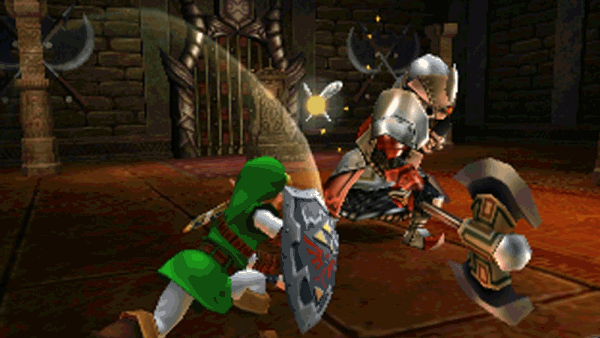 Zelda Ocarina of Time screenshot 1 3DS